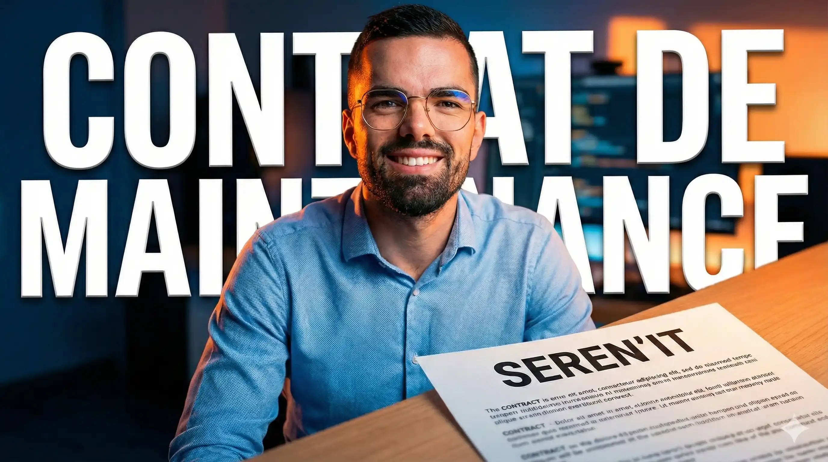 Contrat de maintenance SEREN'IT