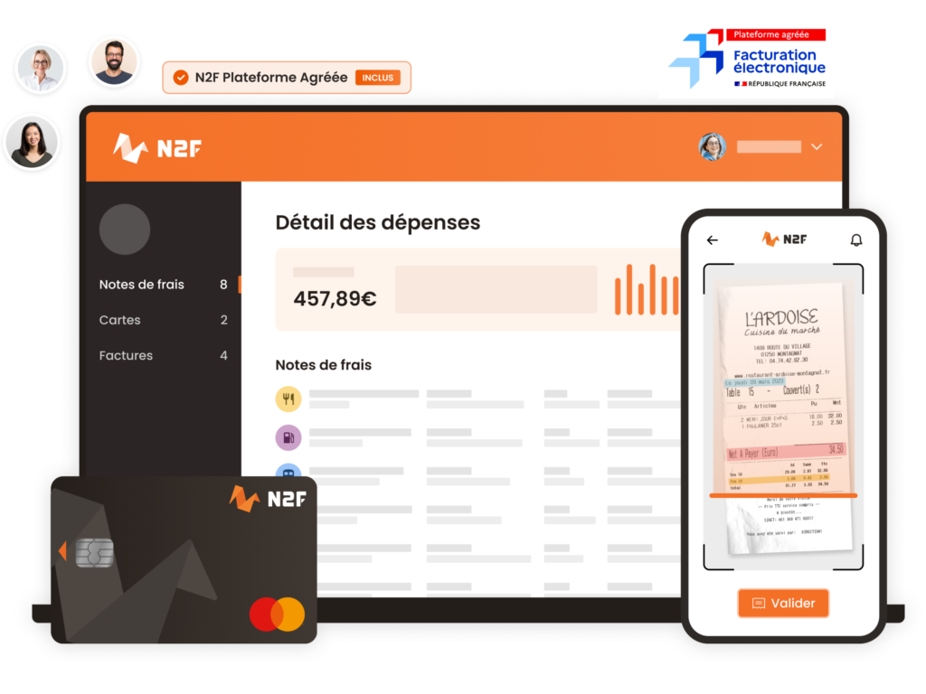 N2F à Lyon : comment YAD Informatique automatise vos notes de frais en 2026