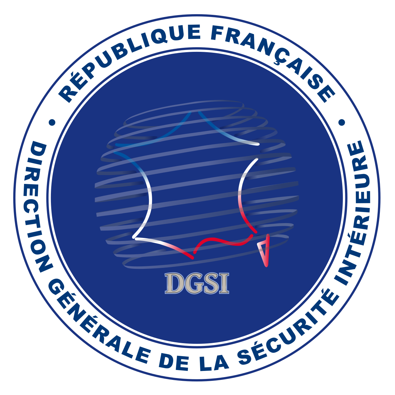 Logo de la DGSI, source du flash ingérence sur les risques de l'IA en entreprise