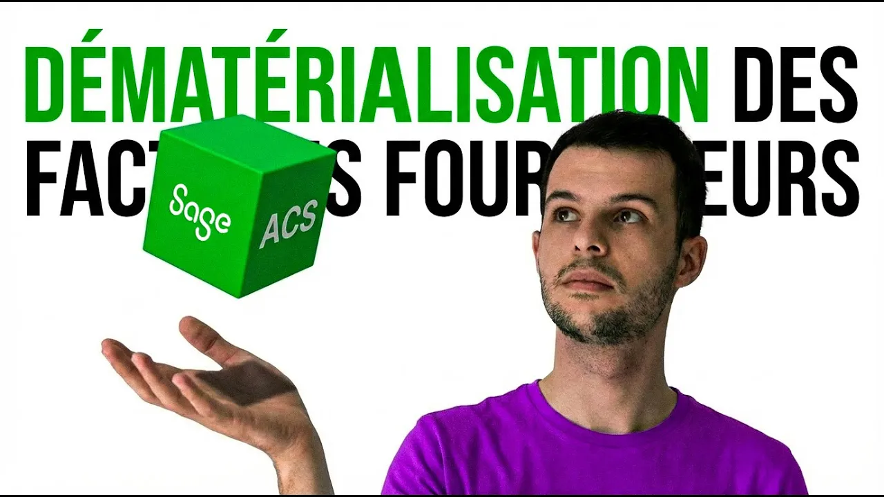 Sage Automatisation Comptable ACS — dématérialisation des factures fournisseurs PME