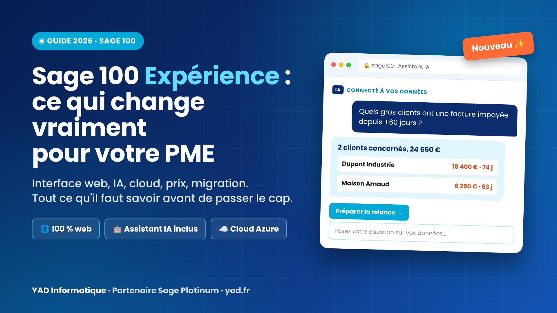 Sage 100 Expérience : ce qui change vraiment pour votre PME en 2026